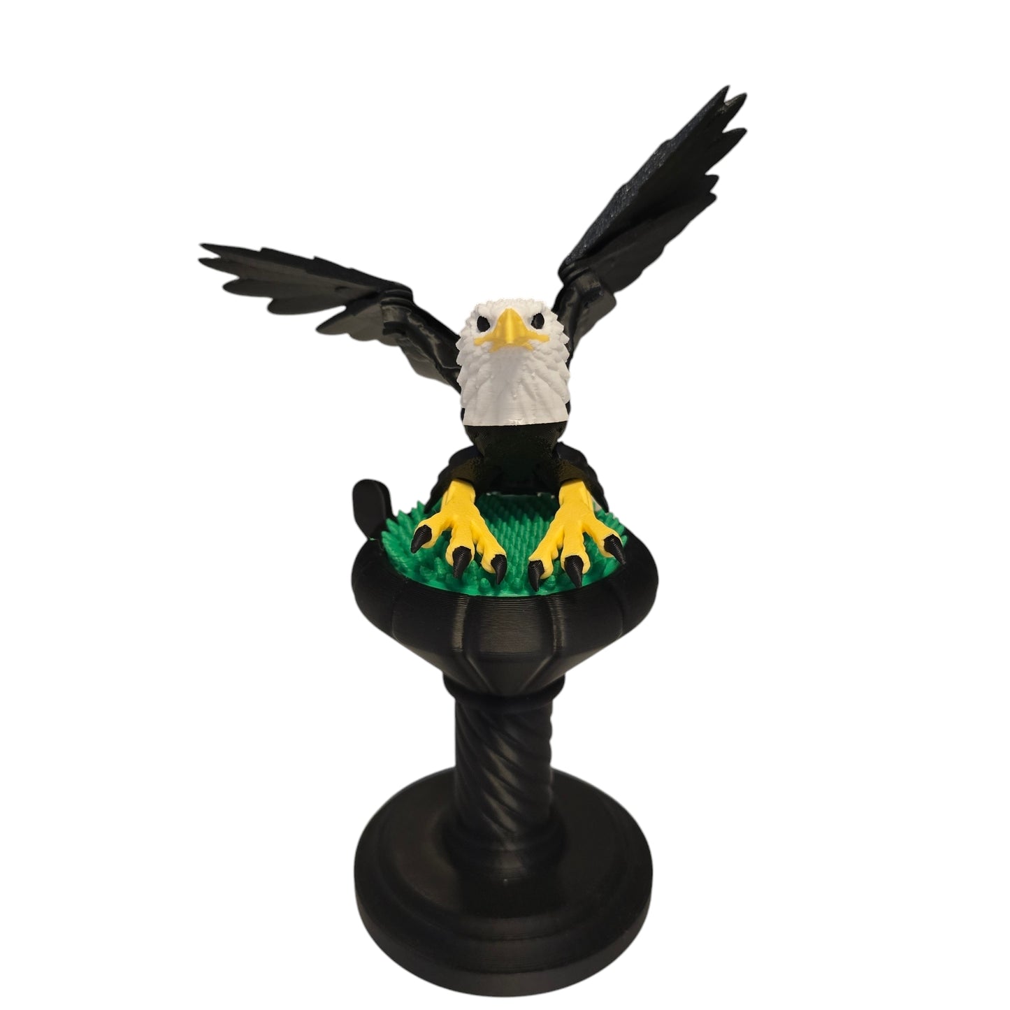 Bald Eagle Multi Color with Stand