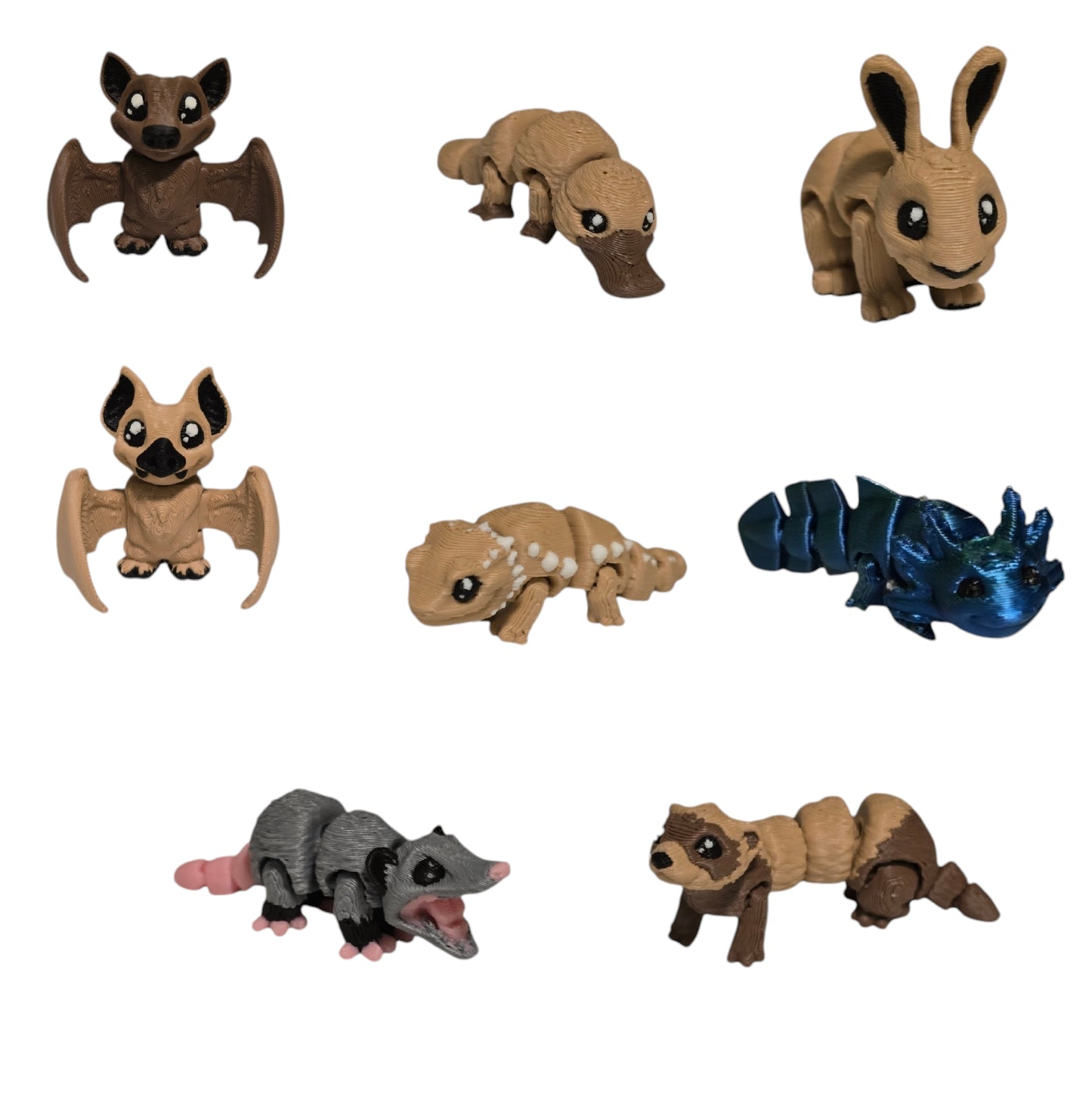 Articulating Mini Pocket Pets 1.5-2 Inch Detailed Miniatures