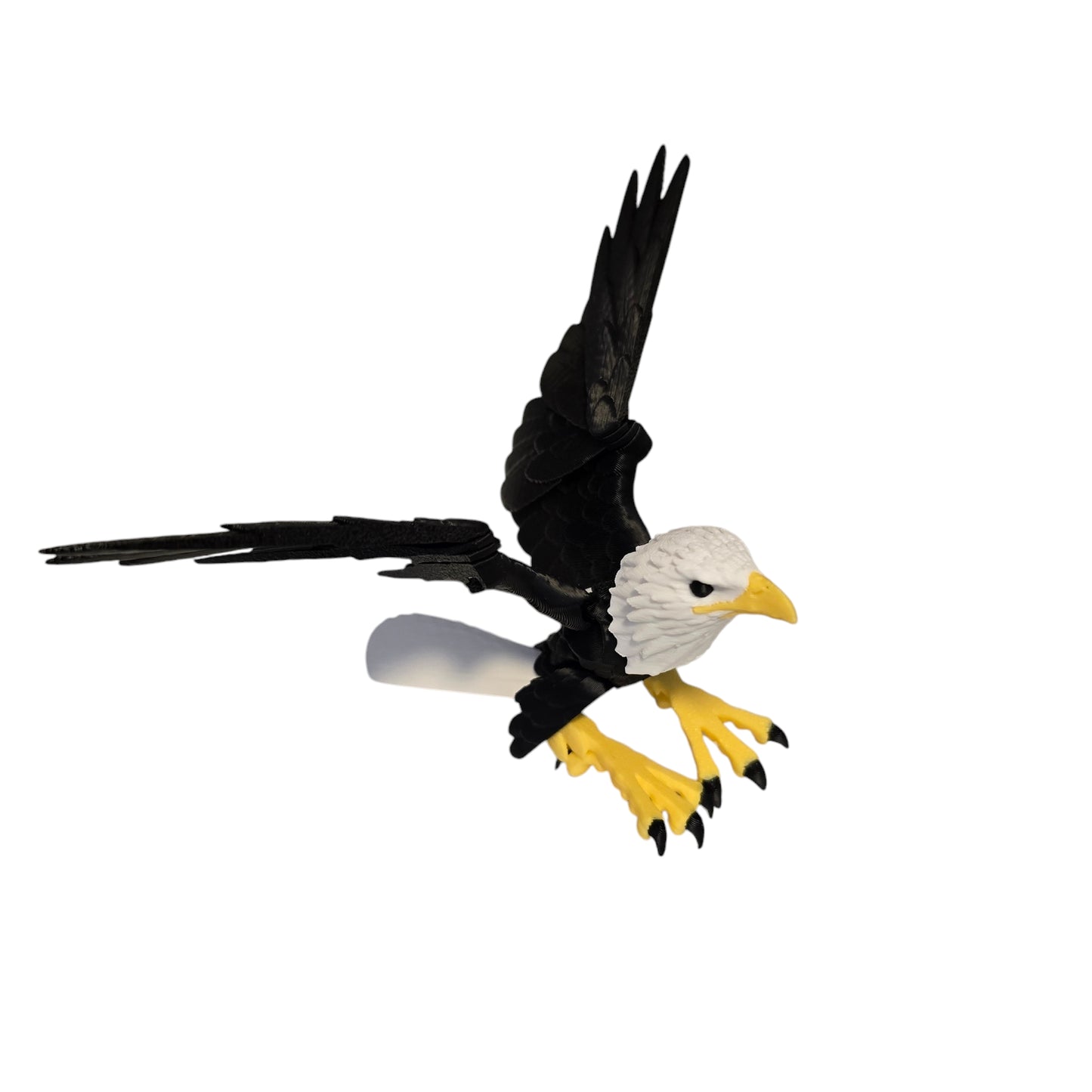 Bald Eagle Multi Color with Stand