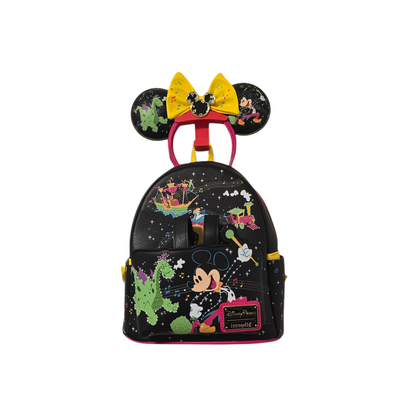 Disney Minnie Mouse Ear & Backpack Wall Display Holder w/ Screw