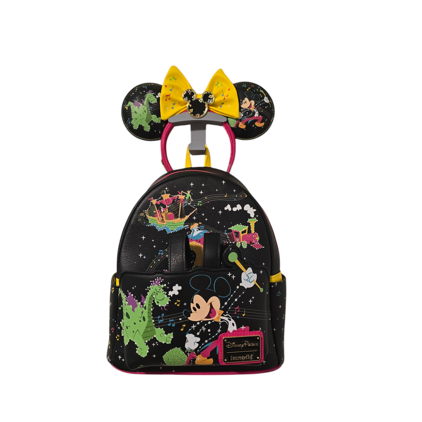 Disney Minnie Mouse Ear & Backpack Wall Display Holder w/ Screw