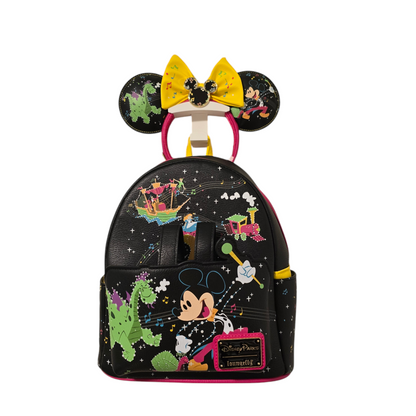 Disney Minnie Mouse Ear & Backpack Wall Display Holder w/ Screw